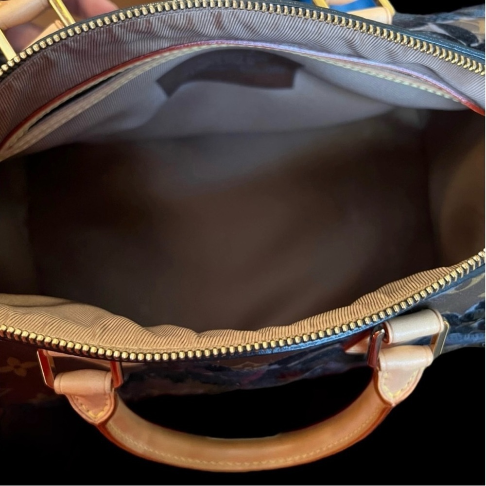 Louis Vuitton Monogram Fleur De Jais Sequin Speedy 30 Bag It is a stunning bag! - Picture 11 of 16